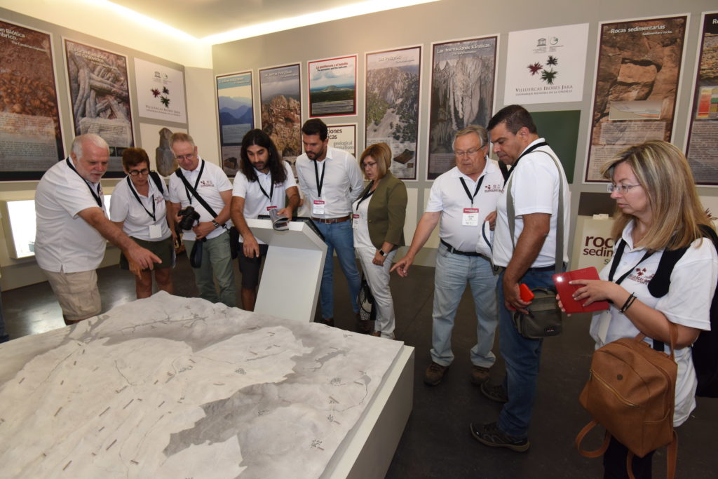 La Presidenta del Geoparque y